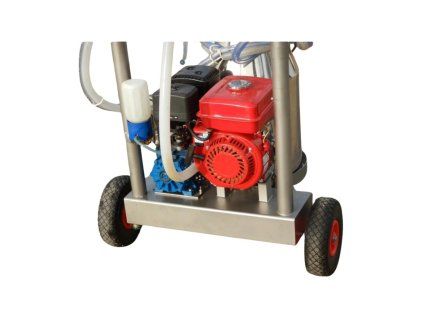 mobilni benzinove dvoukonvove dojeni pro 2 kozy a 2 ovce