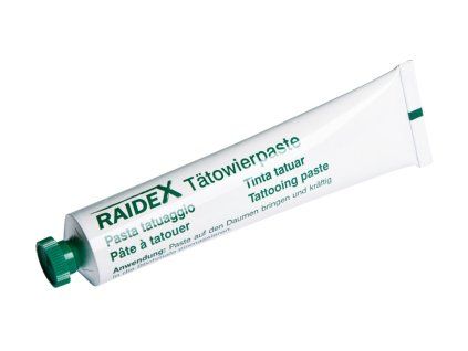 Tetovací barva orig. RAIDEX tuba 60 g zelená