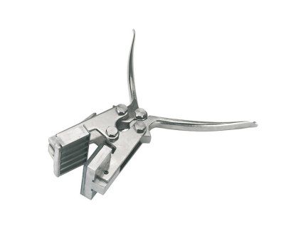 Tetovací kleště příčné pákové, 10 mm, 2 řady, 10 míst