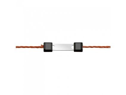 Spojka na lanko Litzclip® 3mm nerez 10ks/bal