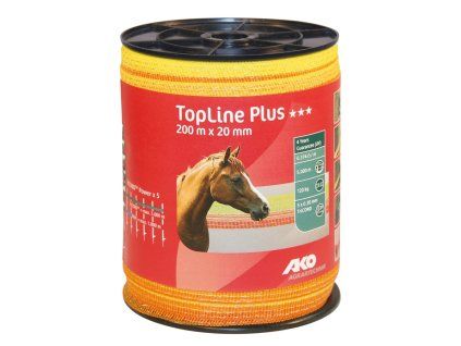 TopLine Plus páska 20 mm, návin 200m, oranžovo žlutá