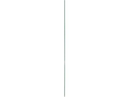 Sklolaminátová tyč 120 cm s kovovou špičkou zelená
