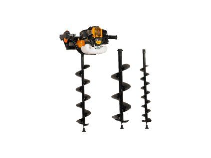 Vrtačka motorová s vrtáky do země Ø 100, 150, 200mm a