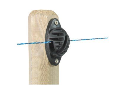 Izolátor Lacme na 2 hřeby pro lanko do 6 mm