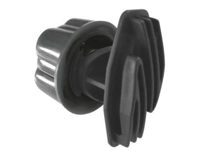 Izolátor VarioPlus na pásku do 40 mm, tyč do průměru 17 mm, s maticí a klipsem