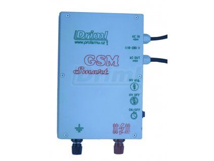 GSM Smart Alarm DRIML 230V, s dálkovým ovladačem zásuvky