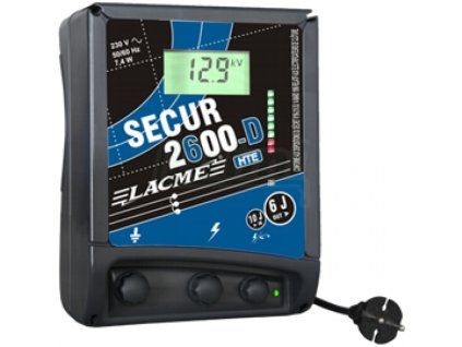 SECUR 2600-D HTE, digitální kontrola ohrady, 2 výstupy