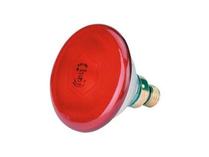 Infražárovka PHILIPS 100W, úsporná 30 červená