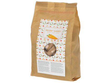 Pochoutka pro koně Delizia Mrkev 1 kg