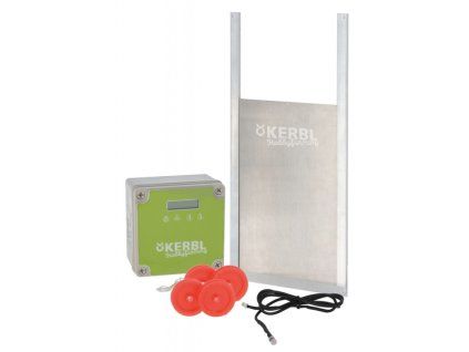 Automatická dvířka ke kurníku Kerbl, komplet s dvířky 220x330mm
