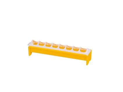 Žlab plastový pro kuřata 50 cm se zasouvacím víkem