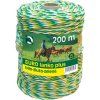 EURO lanko PE, návin 200m, Ø 3mm, bílo žluto zelené