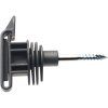 Izolátor pro pásku do 40mm s vrutem a klipem