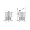 Chladicí tank Milkplan MPV 200 litrů, 4 nádoje, 230 V