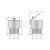 Chladicí tank Milkplan MPV 50 litrů, 2 nádoje, 230 V