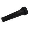 Prst do bubnových škubacích strojů, kulatý průřez 20 mm, černá guma